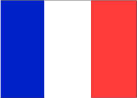 drapeau de la france